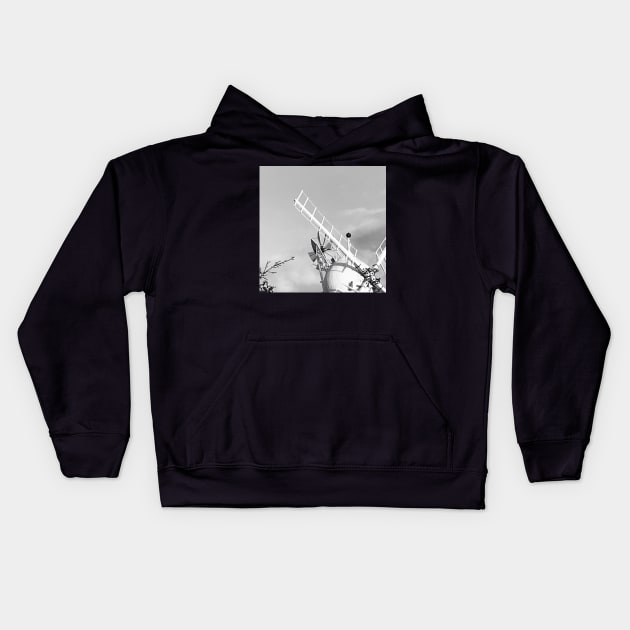 Ellis Mill, Lincoln Kids Hoodie by robsteadman